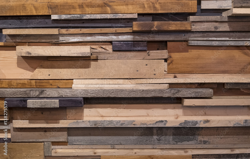 Modern rustic wall. Modern rustic wall.