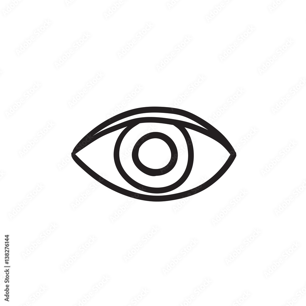 Publish content button sketch icon. Publish content button sketch icon.
