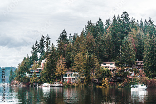 Deep Cove in North Vancouver  BC  Canada