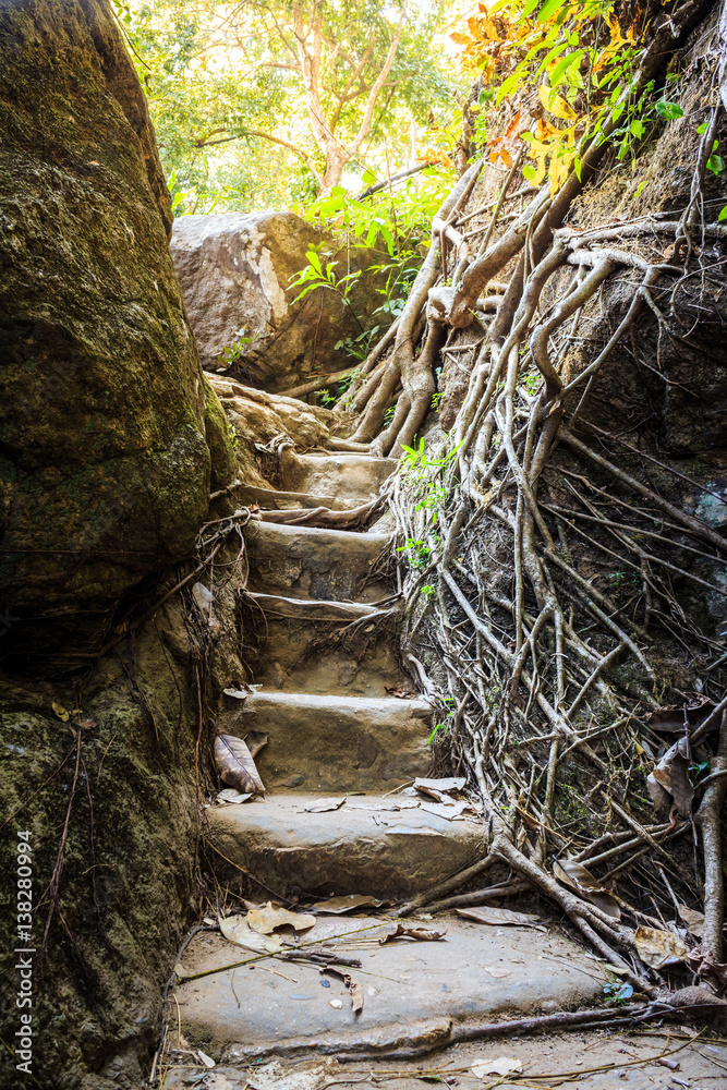 Stone stairs Stone Town