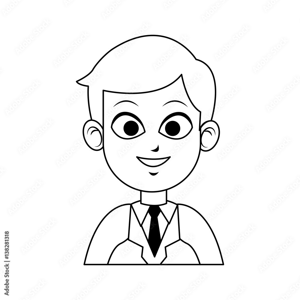 young businessman icon image vector illustration design Stock Vector ...