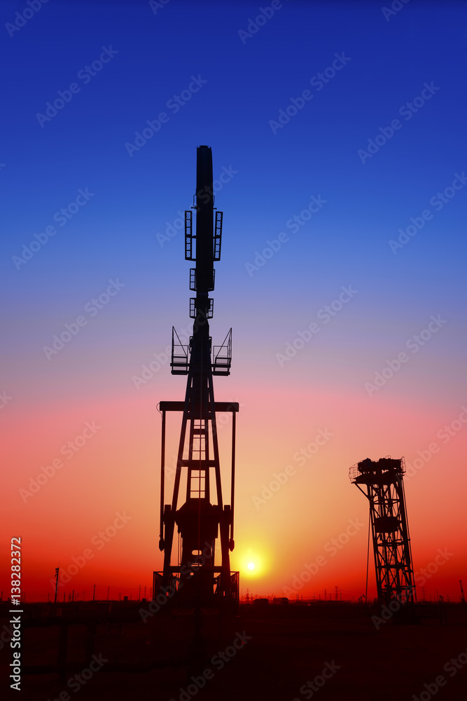 Pumping unit is working Pumping unit is working