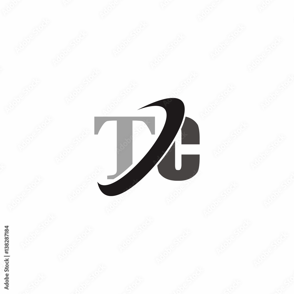 tc initial logo vector tc initial logo vector