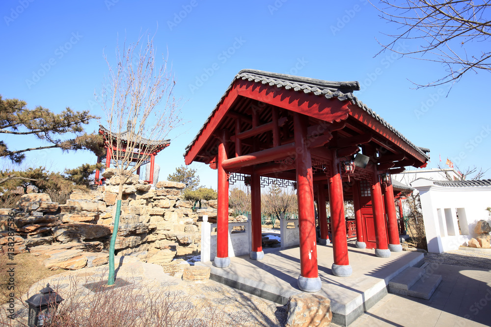 Obraz premium Ancient Chinese architecture