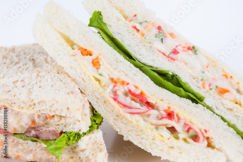 crab salad sandwich