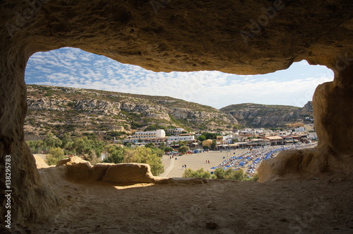 Hippie-Höhlen bei Matala