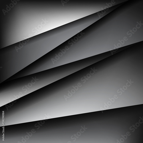 Triangles Abstract Art Background. Vector Illustration.