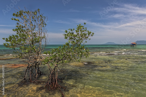Fototapeta Naklejka Na Ścianę i Meble -  Seascape on Phu Quoc island in Vietnam.