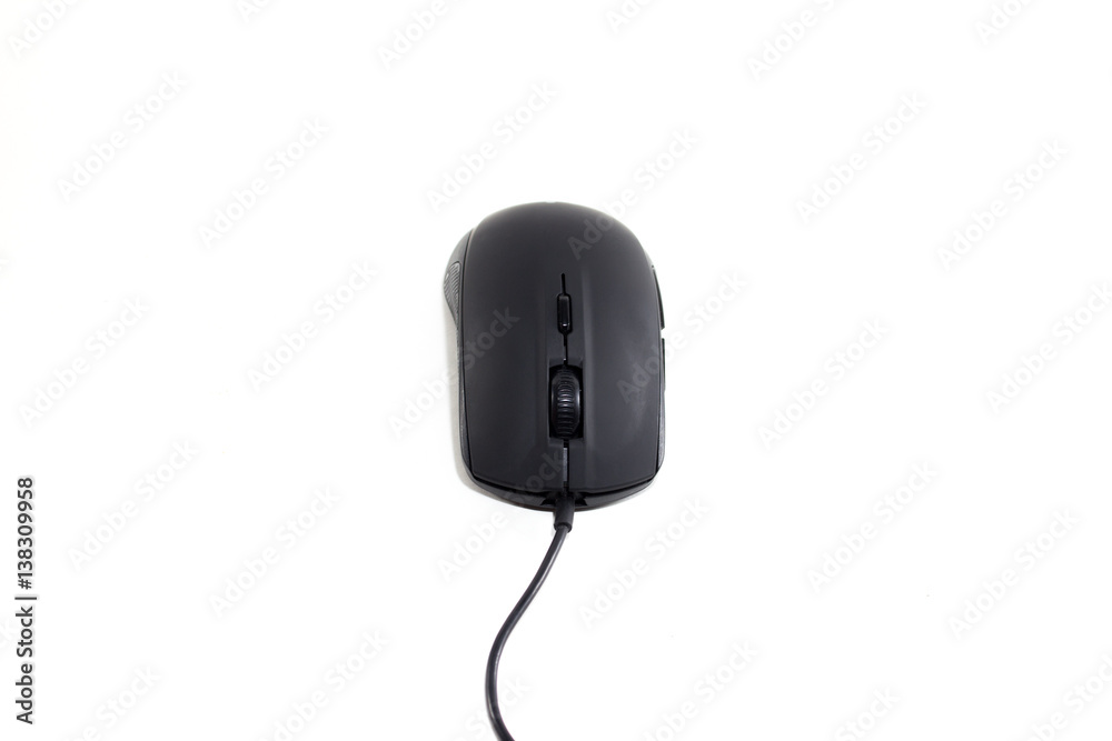 computer mouse on white background computer mouse on white background