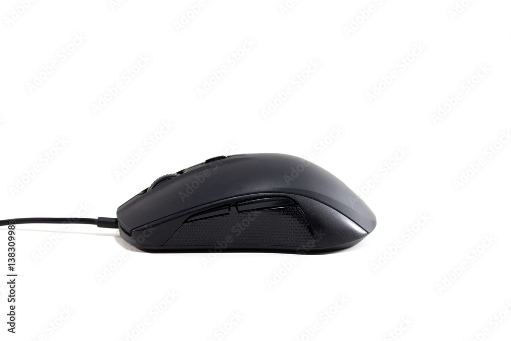 computer mouse on white background computer mouse on white background