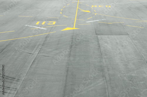 Runway for airplane texture for background