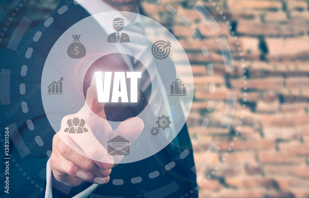 Finger pressing a VAT Concept