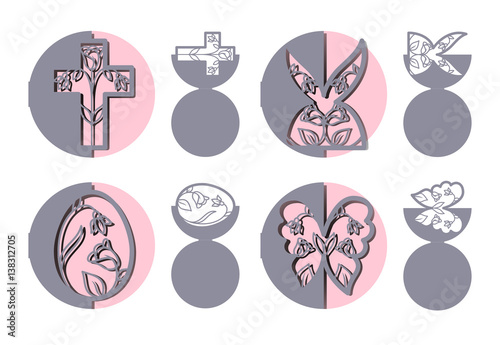 Easter laser cutting