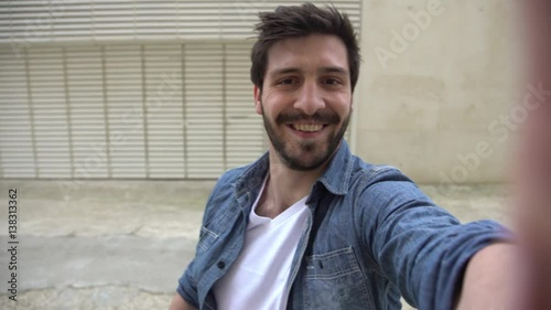 Man posing for a selfie