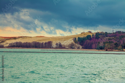 Fotografi Wild beach, beautiful nature