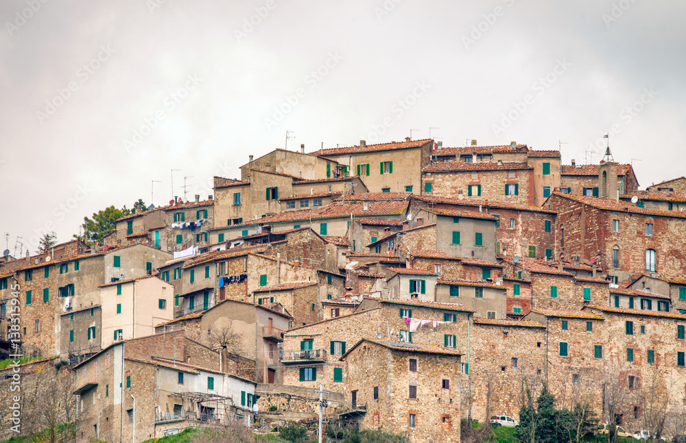 Beautiful Medieval Town of Tuscany