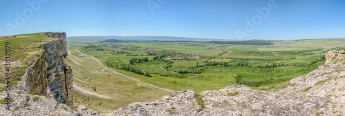 View from Ak-Kaya plateau