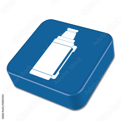 Thermos container icon