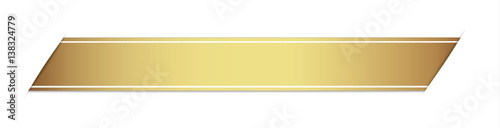 golden banner