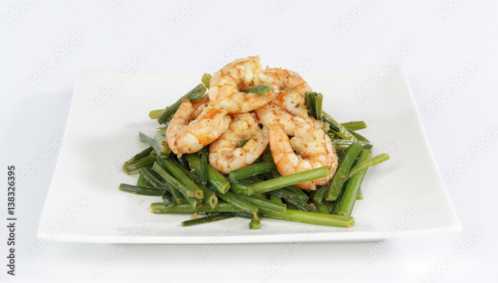 Shrimp and Leek Shrimp and Leek