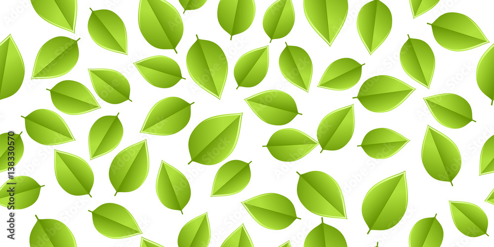 green seamless leaves green seamless leaves