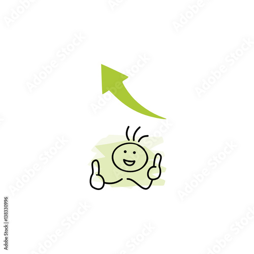 Stick Figure - Success