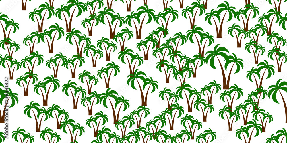 seamless palm pattern