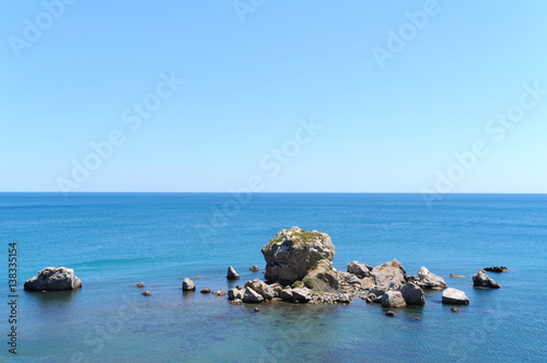 Rocks in the sea