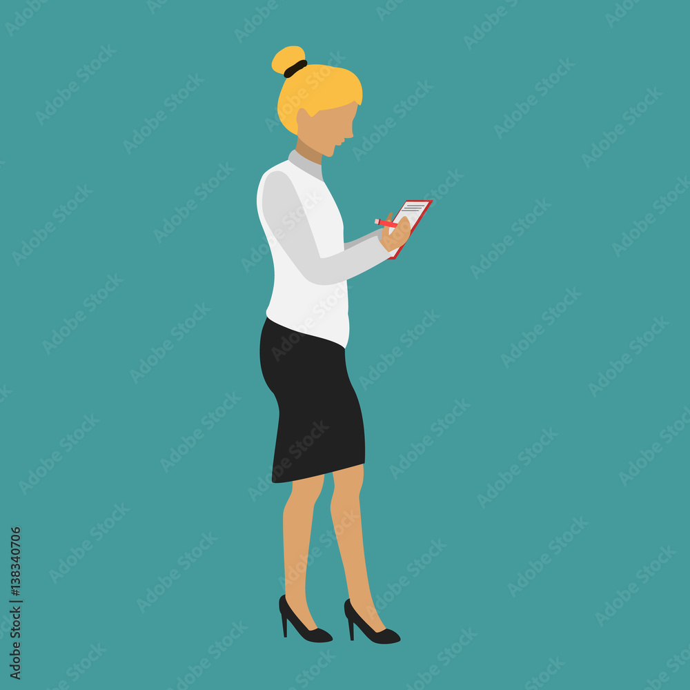 office people flat icon office people flat icon