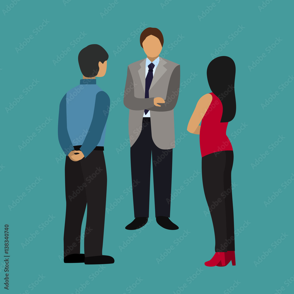office people flat icon office people flat icon