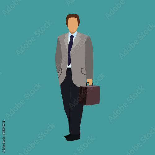 office people flat icon
