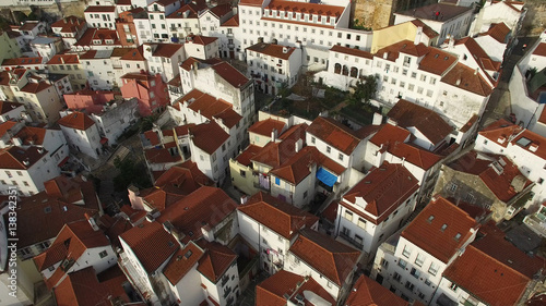 Top View of Alfama, Lisbon, Portugal