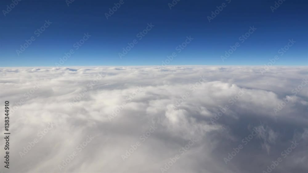 High quality aerial shot above the clouds in 4K High quality aerial shot above the clouds in 4K