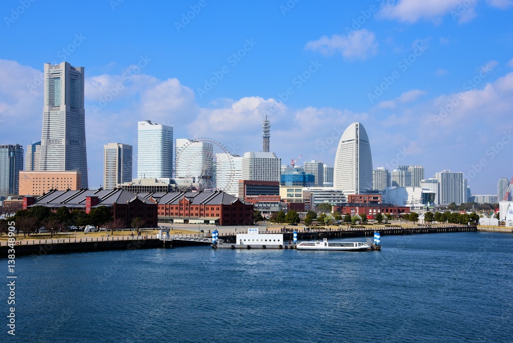 Naklejka premium みなとみらい