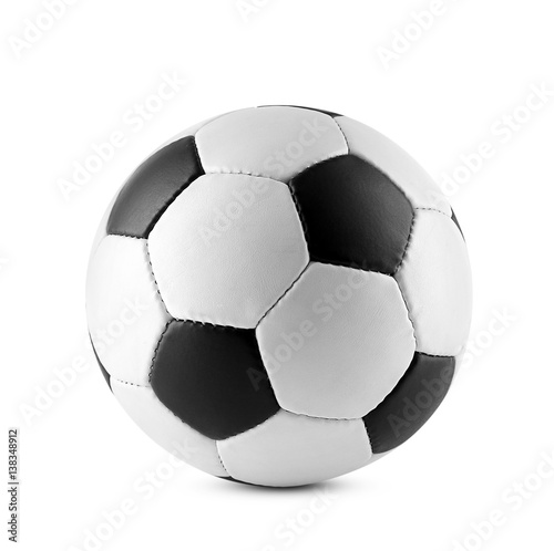 Soccer ball  isolated on white
