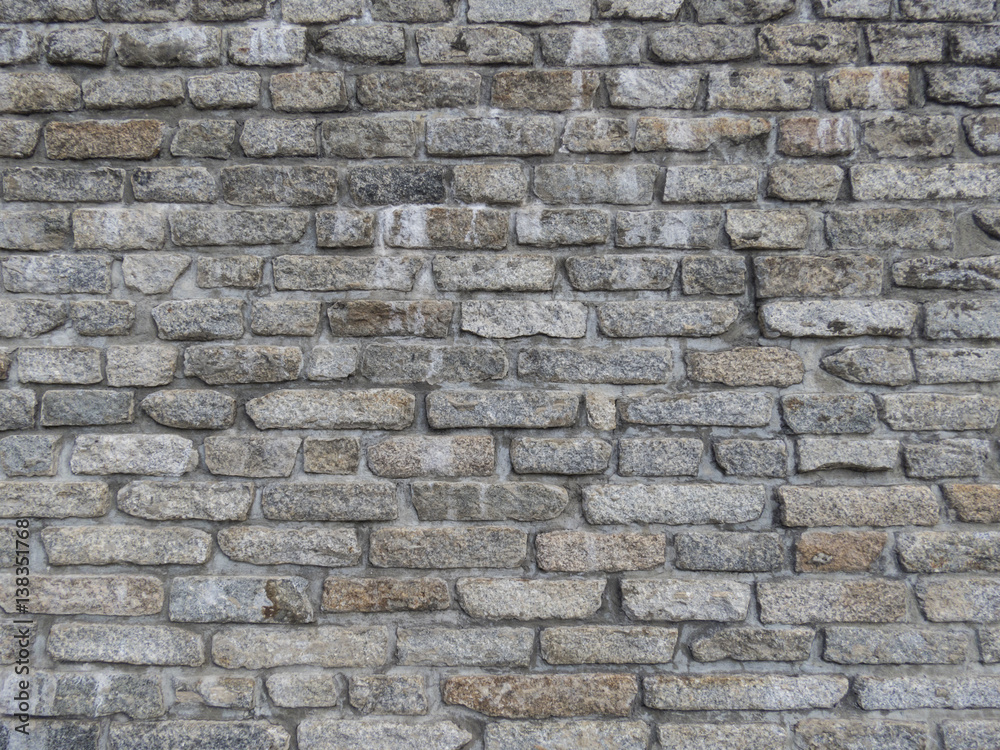 Fototapeta premium 石積みの外壁