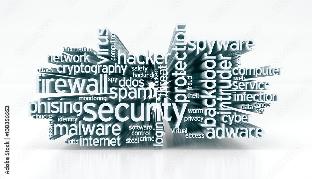 Obraz premium concept of computer security