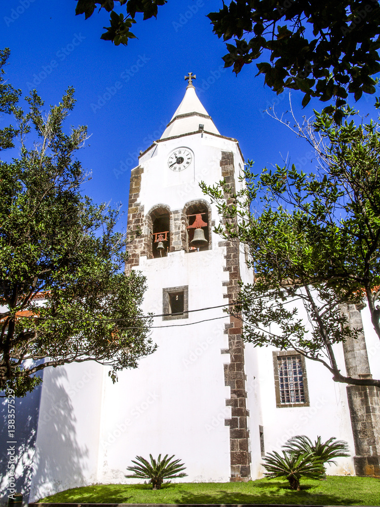 Church Santa Cruz, Portugal, Madeira, Santa Cruz