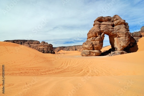 Rocks in the desert, Sahara desert, Libya