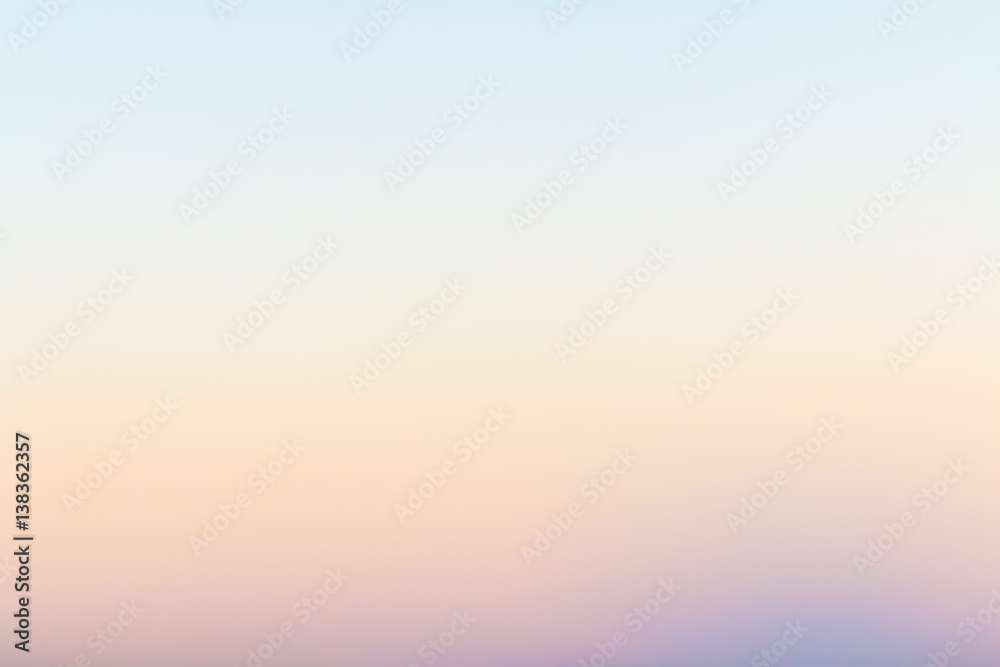 Fototapeta premium Piękny zachód słońca gradientu