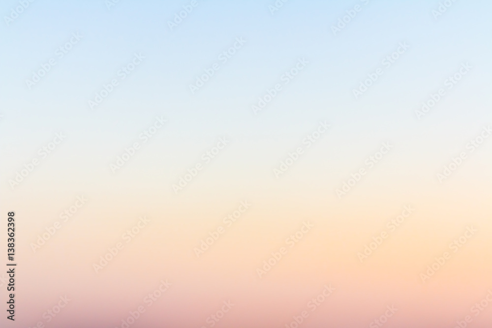 Beautiful Sunset gradient - obrazy, fototapety, plakaty 