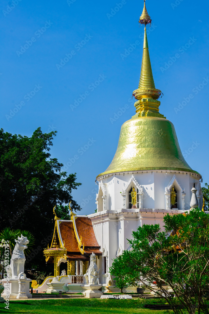 Temple in Chiang Mai, Watphadarabhirom at Mar Rim, Chiang Mai - thailand