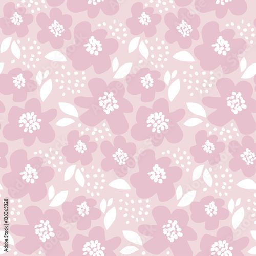 tender color floral vector ...