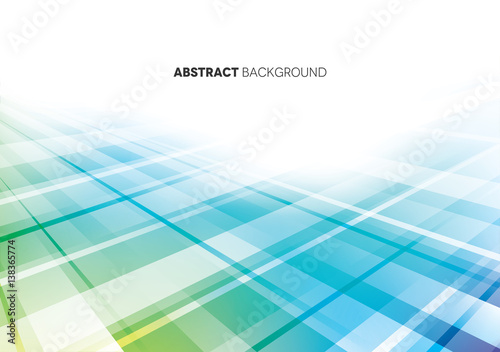 Blue & Green Abstract Background 