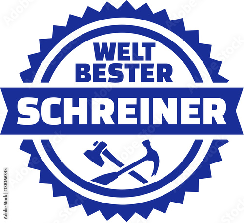World's best Cabinetmaker german emblem