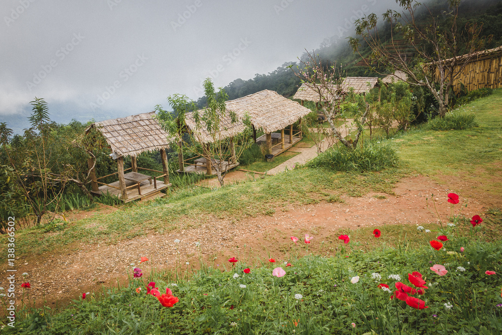 Mon Jam viewpoint at Chiang Mai, Thailand