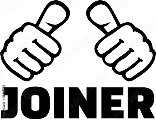 Joiner with thumbs
