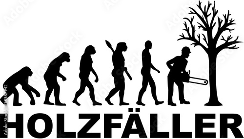 Lumberjack evolution with german job title