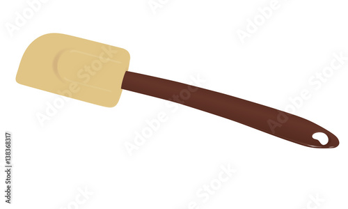 Spatule à pâtisserie en silicone