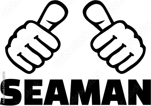 Seaman with thumbs
